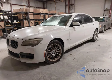 2012 BMW 750Li from USA, damaged, VIN WBAKB8C5XCC962735